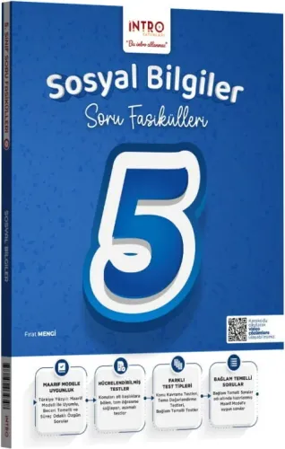 İntro Yayınları 5. Sınıf Sosyal Bilgiler Soru Fasiküleri