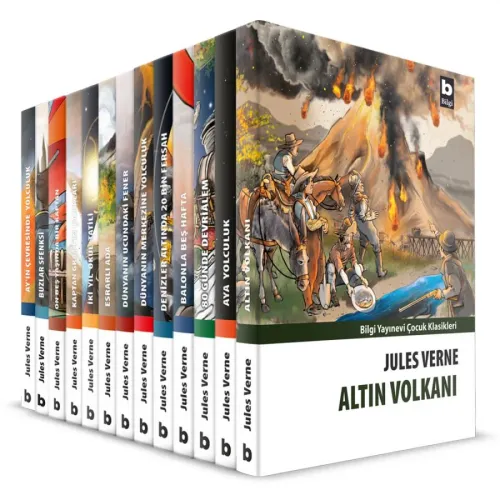 Jules Verne Seti (13 kitaplık set)
