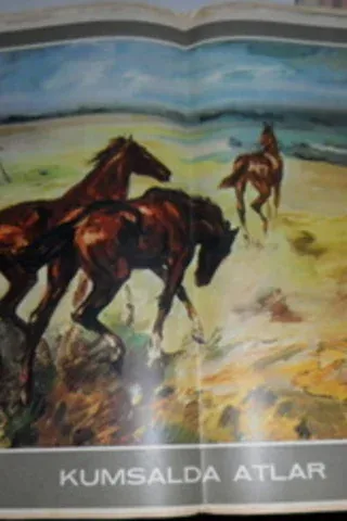 Hayat Dergisi Posteri ( Kumsalda Atlar )