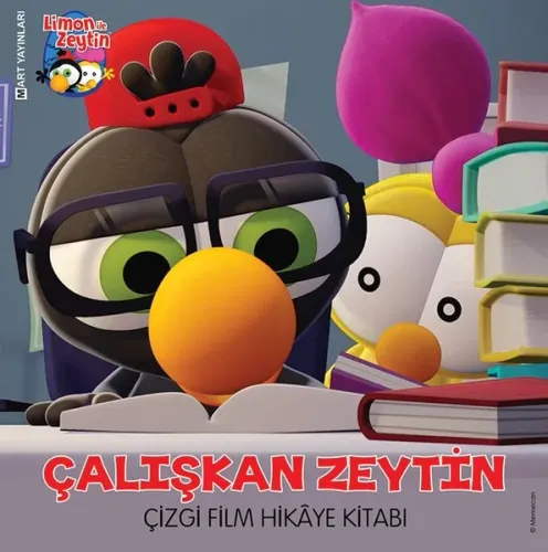 Limon ile Zeytin - Çalışkan Zeytin; Çizgi Film Hikaye Kitabı