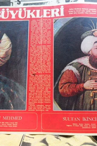 Hayat Dergisi Posteri ( Türk Büyükleri )