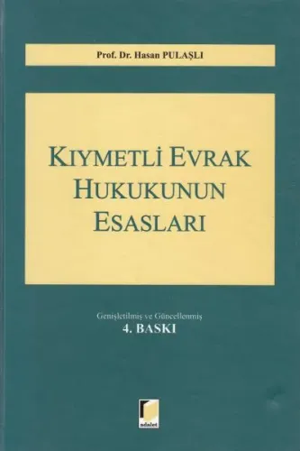 Kıymetli Evrak Hukukunun Esasları