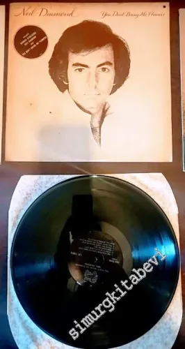 33 LP PLAK VINYL: Neil Diamond - You Don't Bring Me Flowers -
