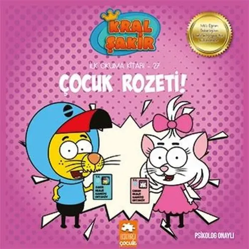 Kral Şakir İlk Okuma Kitabı 27 - Çocuk Rozeti!