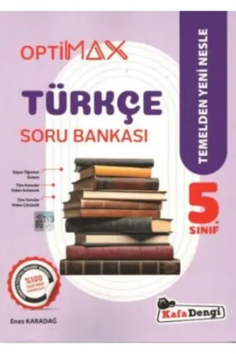 KAFADENGİ 5.Sınıf OPTİMAX TÜRKÇE SORU BANKASI