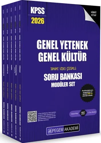 Pegem KPSS GY GK Tamamı Çözümlü Soru Bankası Seti 2026