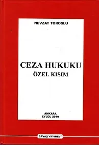 Ceza Hukuku Özel Kısım