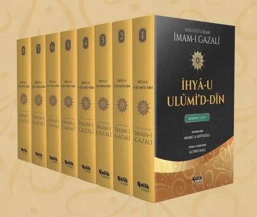 İhyau Ulumiddin 8 Cilt Takım Sempatik Boy