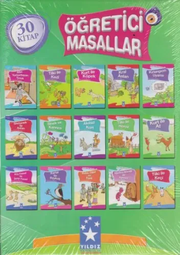 Öğretici Masallar 30 Kitap Takım