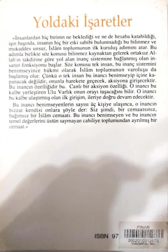 Yoldaki İşaretler Seyyid Kutub Pınar