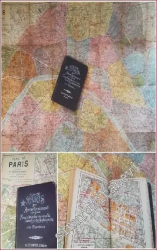 Plan de Paris par Arrondissement et Nomenclature de Rues avec la Station du Métro la Plus Proche avec Répertoires -        1947