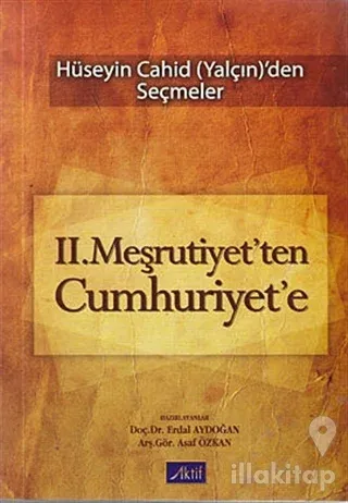 2. Meşrutiyet'ten Cumhuriyet'e