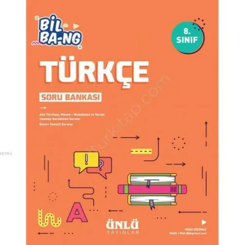 Kültür 8. Sınıf Bil Ba-Ng Türkçe Soru Bankası