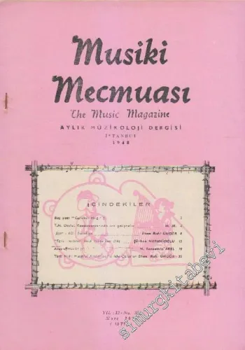 Musiki Mecmuası Aylık Müzikoloji Dergisi - Sayı: 353    Yıl: 32  Mart
