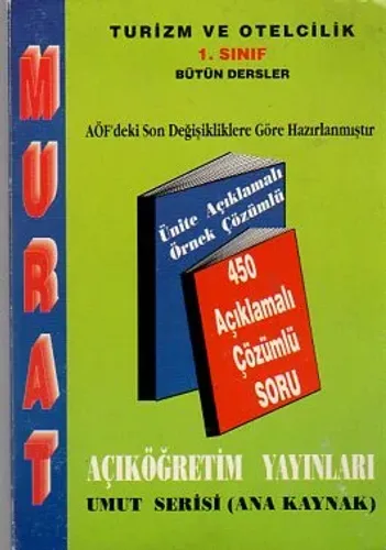 1.Sınıf Turizm Ve Otelcilik (Bütün Dersler)