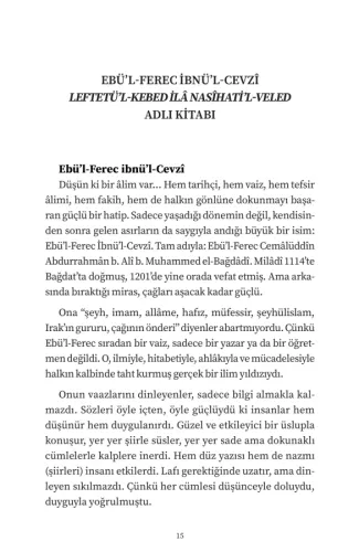 Gençlere Zamanlar Üstü Tavsiyeler