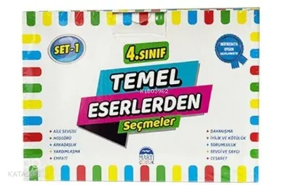 4. Sınıf Temel Eserlerden Seçmeler Set - 1 | benlikitap.com