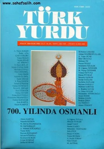Türk Yurdu Aralık 1999 - Ocak 2000 Cilt 19-20 / Sayı 148-149