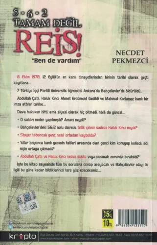 5-6-2 Tamam Değil Reis Bende Vardım Necdet Pekmezci Kripto %55 indirim
