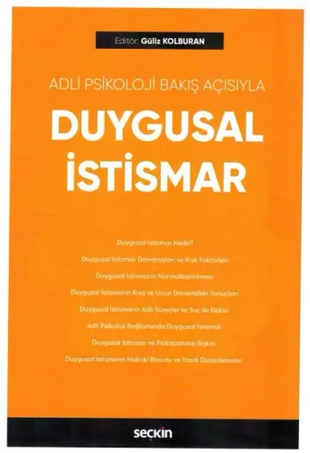Adli Psikoloji Bakış Açısıyla Duygusal İstismar
