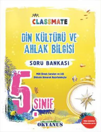 Okyanus Yayınları 5. Sınıf Din Kültürü Ve Ahlak Bilgisi Classmate Soru