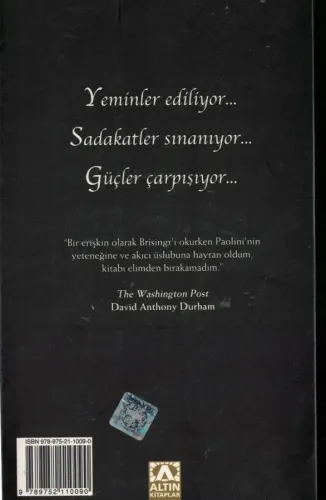 Brisingr - Ateş Kılıcı Christopher Paolini Altın Kitaplar %50 indiriml