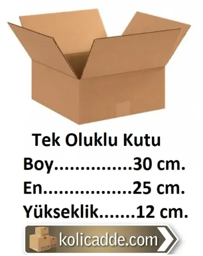 Ambalaj Kutusu 30x25x12 cm.
