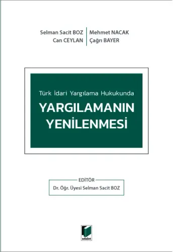 Yargılamanın Yenilenmesi
