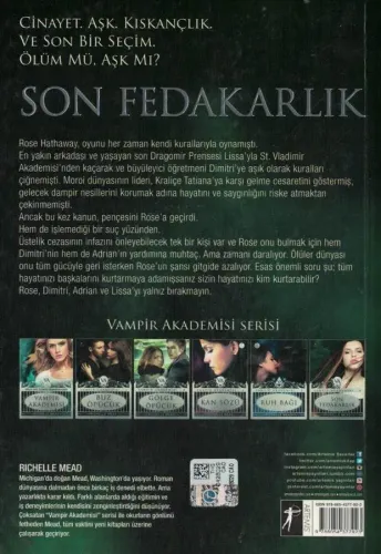Son Fedakarlık - Vampir Akademisi-6 Richelle Mead Artemis Yayınları %4