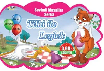 Tilki İle Leylek-Sevimli Masallar Serisi
