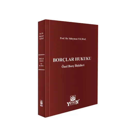 Borçlar Hukuku Özel Borç İlişkileri