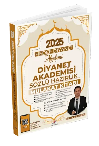 Dizgi Kitap Yayınları 2025 Diyanet İşleri Başkanlığı Hedef Diyanet Akademisi Sözlü Mülakat Kitabı