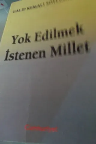 Yok Edilmek İstenen Millet