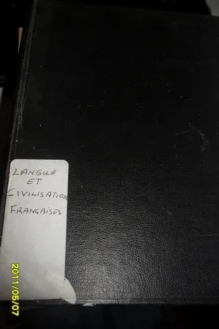 Langue Et Civilisation Françaises II