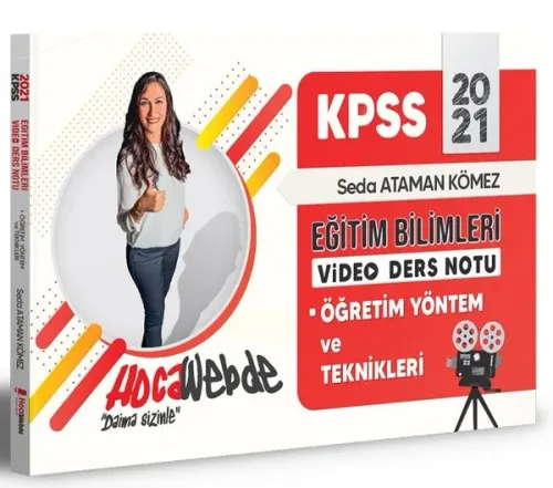 Hoca Webde KPSS Eğitim Bilimleri Öğretim Yöntem ve Teknikleri Video Ders Notu - 2021 YENİ