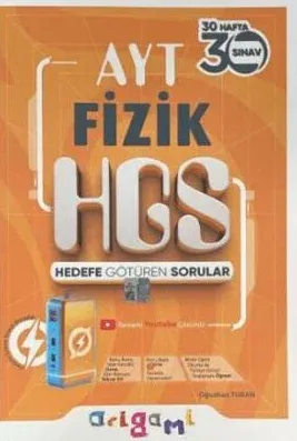 HGS AYT FİZİK KONU SONU DENEMELERİ