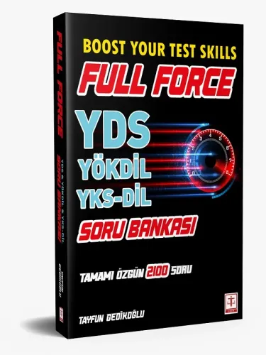 Full Force YDS Yökdil Yks-Dil 2100 Soru Bankası