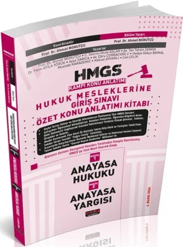 Savaş Yayınları 2026 HMGS Anayasa Hukuku Anayasa Yargısı Özet Konu Anl