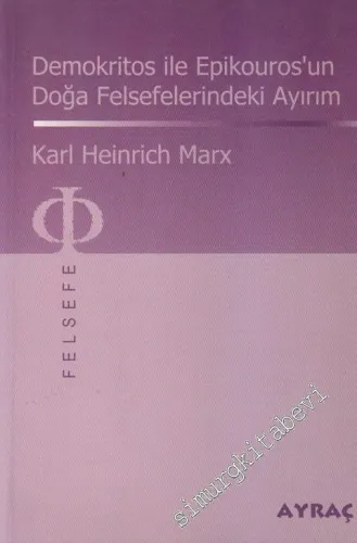 Demokritos ile Epikouros'un Felsefelerindeki Ayırım -