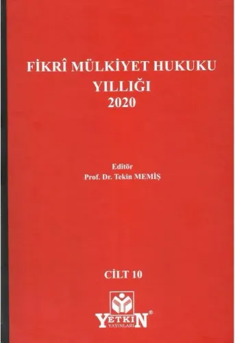 Fikri Mülkiyet Hukuku Yıllığı 2020