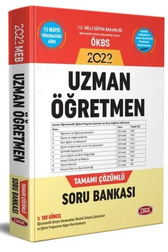2022 MEB Uzman Öğretmen Tamamı Çözümlü Soru Bankası
