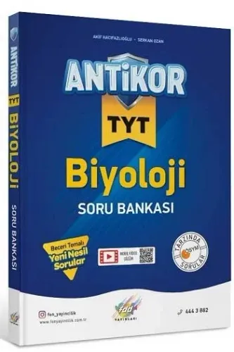 ​FDD Yayınları TYT Antikor Biyoloji Soru Bankası