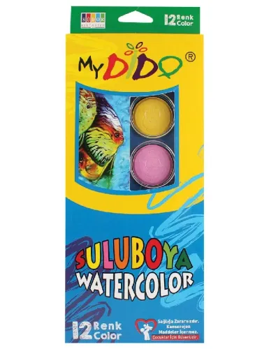 SÜDOR MYDİDO SULU BOYA 12 Renk