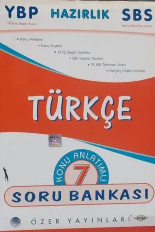 Türkçe 7. Sınıf Konu Anlatımlı ve Soru Bankası