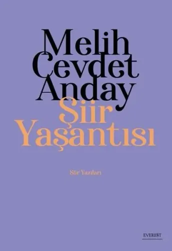 Melih Cevdet Anday; Şiir Yaşantısı