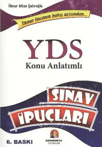 Kapadokya YDS Konu Anlatımlı Sınav İpuçları