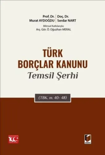 Türk Borçlar Kanunu Temsil Şerhi
