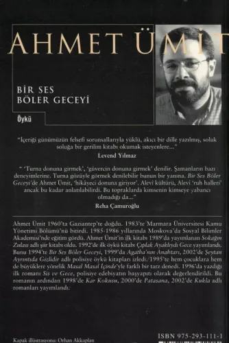 Bir Ses Böler Geceyi Ahmet Ümit Doğan Kitap %68 indirimli