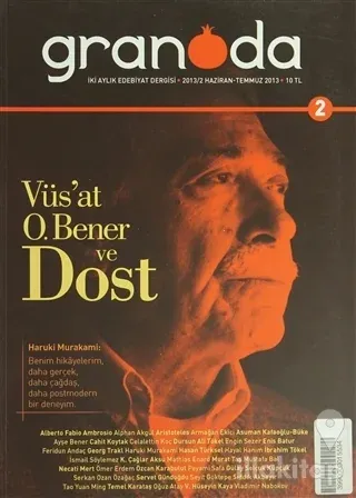 Granada Edebiyat Dergisi Sayı: 2