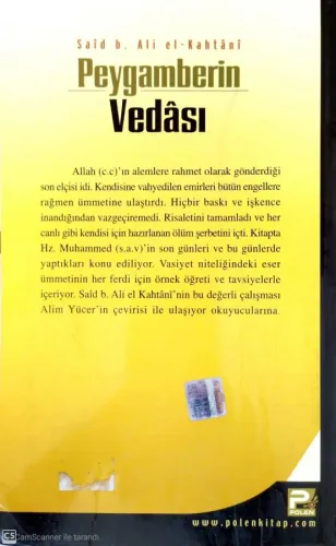 Peygamberin Vedası Said el-Kahtani Polen %53 indirimli